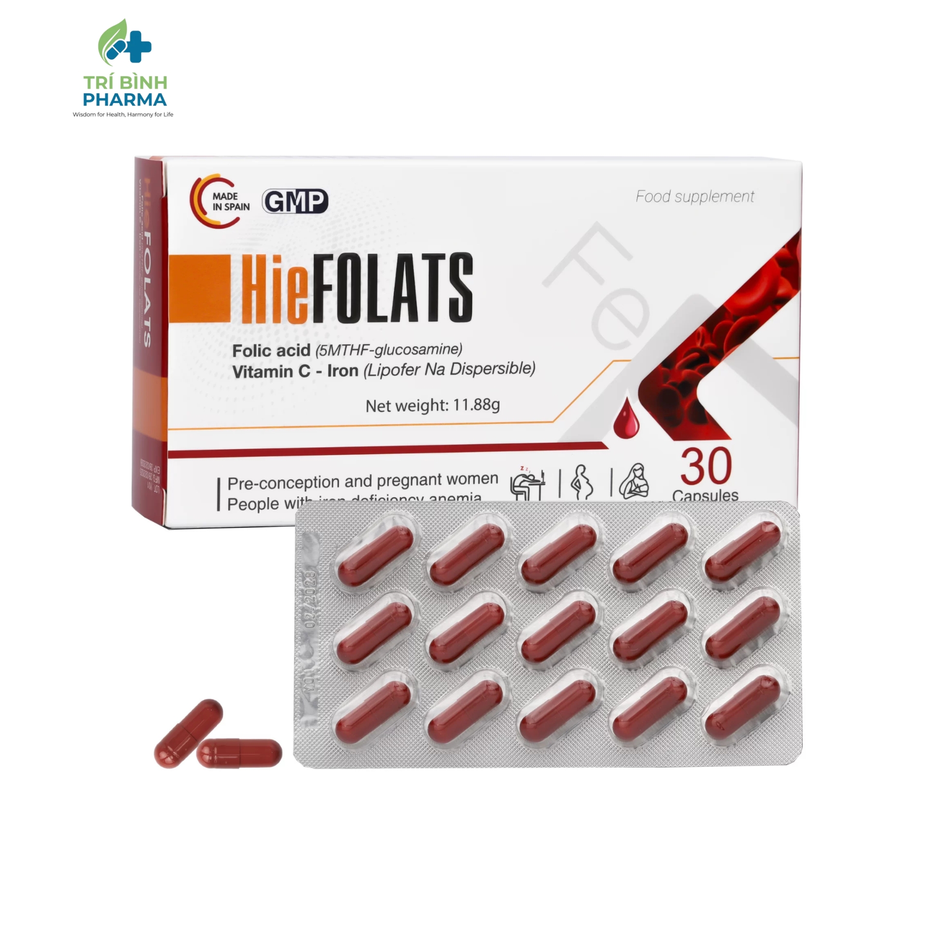 Hiefolats phân phối chính hãng bởi Trí Bình Pharm Hiefolats phân phối chính hãng bởi Trí Bình Pharm